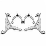 4x Front Lower & Upper Control Arm For 2013-2016 Mercedes-Benz GL350