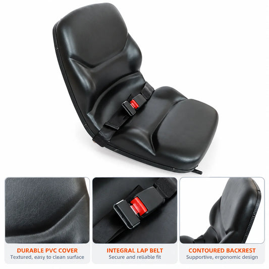 Case Backhoe Loader Seat Black For 585G 586C 586D 586E 586G Skid Steer Loader