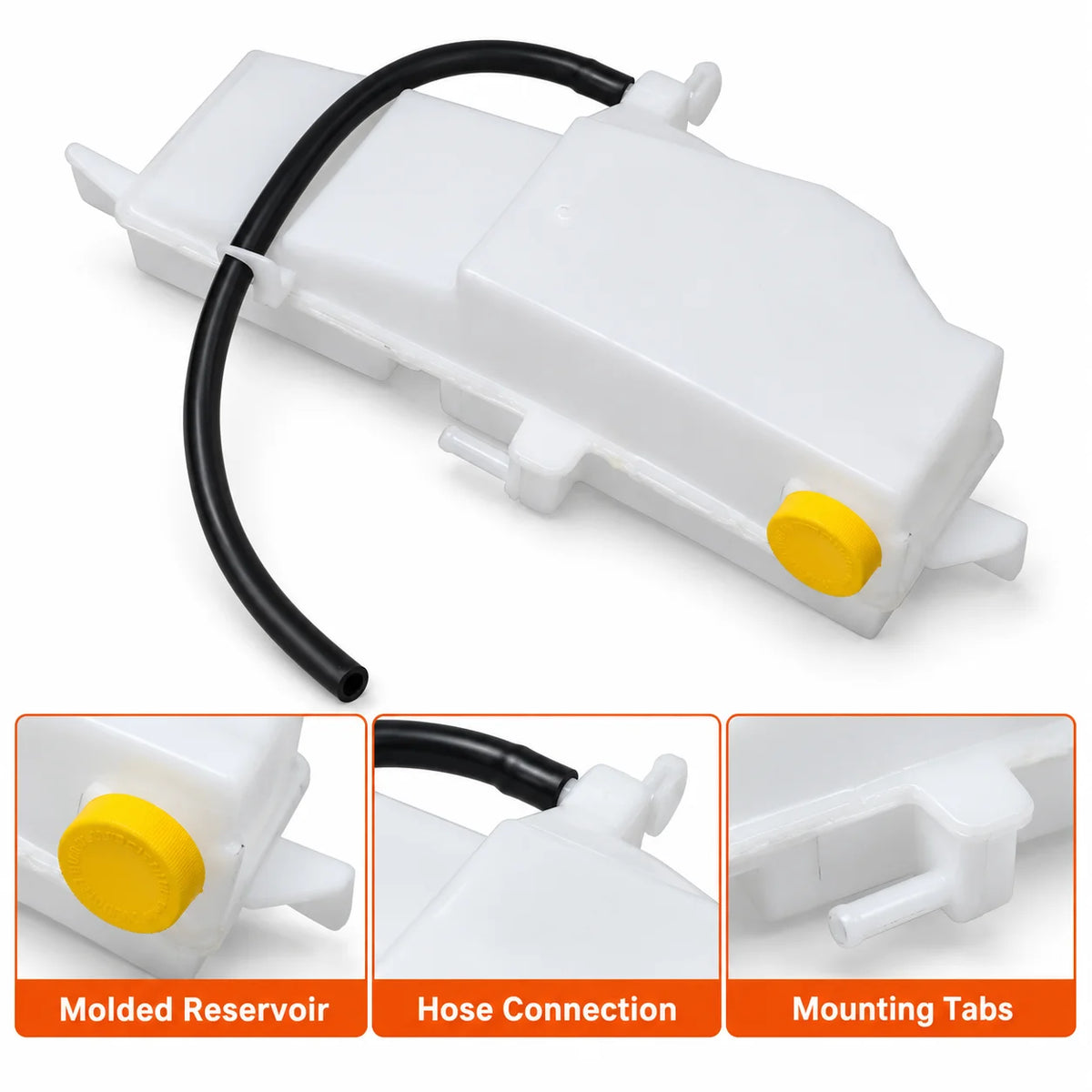 Coolant Reservoir Tank For 2011-2015 Infiniti G25 G35 Q40 Q60 2009-2012 Nissan 370Z