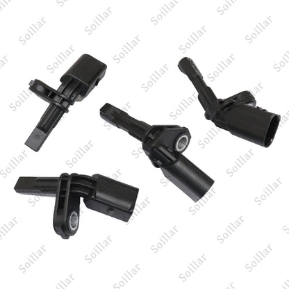 4 ABS Wheel Speed Sensor Front Rear Left & Right Fits for Audi & Volkswagen Set