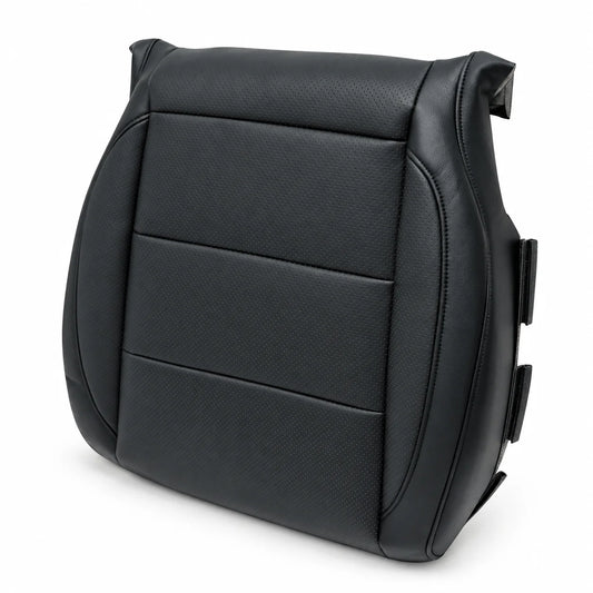 Driver Bottom Replacement Leather Seat Cover Black For 2006-2010 VW Jetta Sedan