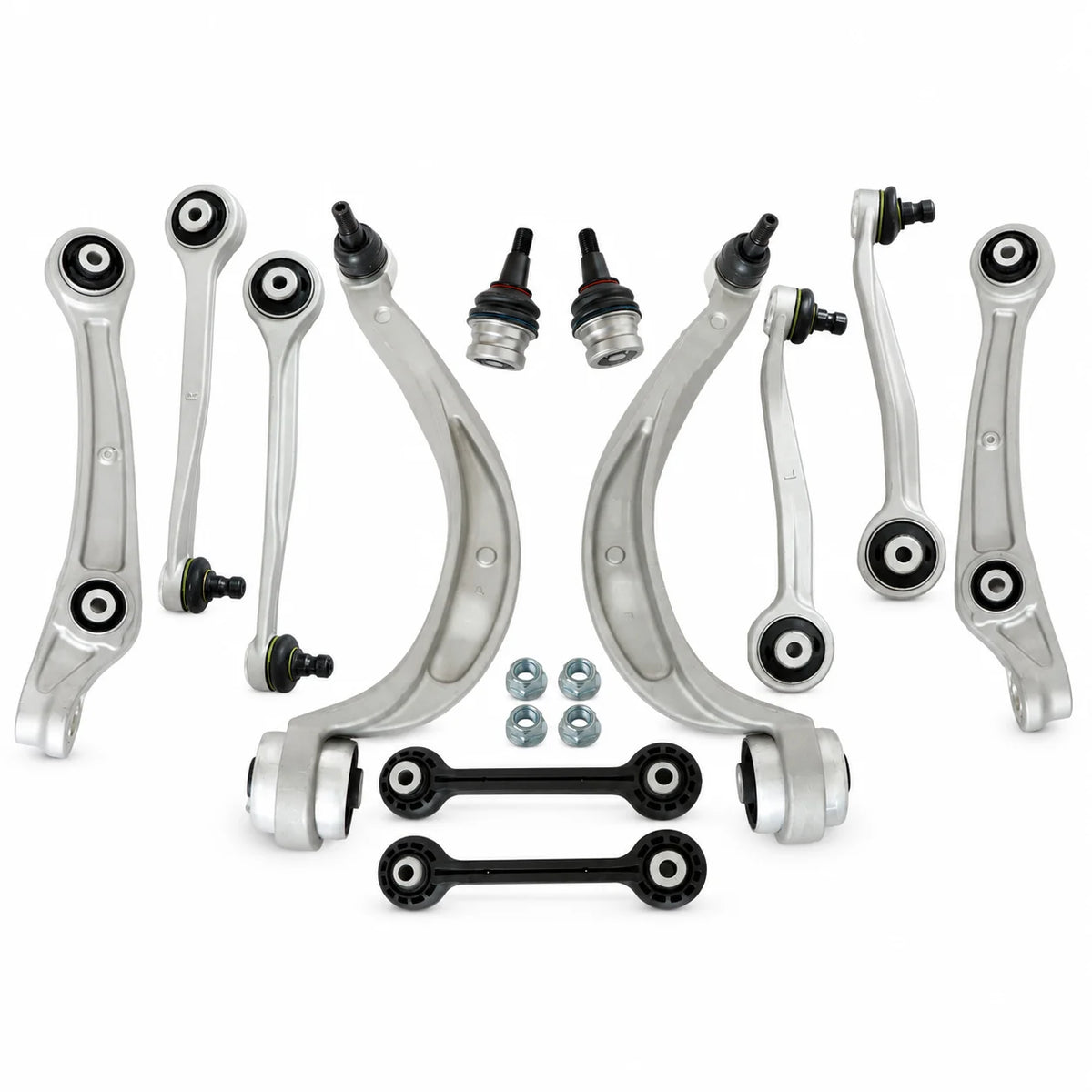 12pc Front Upper Control Arms Kit For 2012-18 Audi A6 A7 Quattro RS7 S6