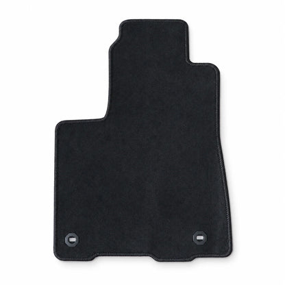 3PCS Black Front & Rear Velour Floor Mats Carpet For 2014-2019 Toyota Highlander