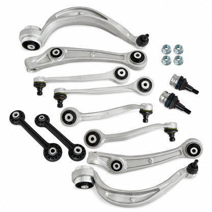 12pc Front Upper Control Arms Kit For 2012-18 Audi A6 A7 Quattro RS7 S6