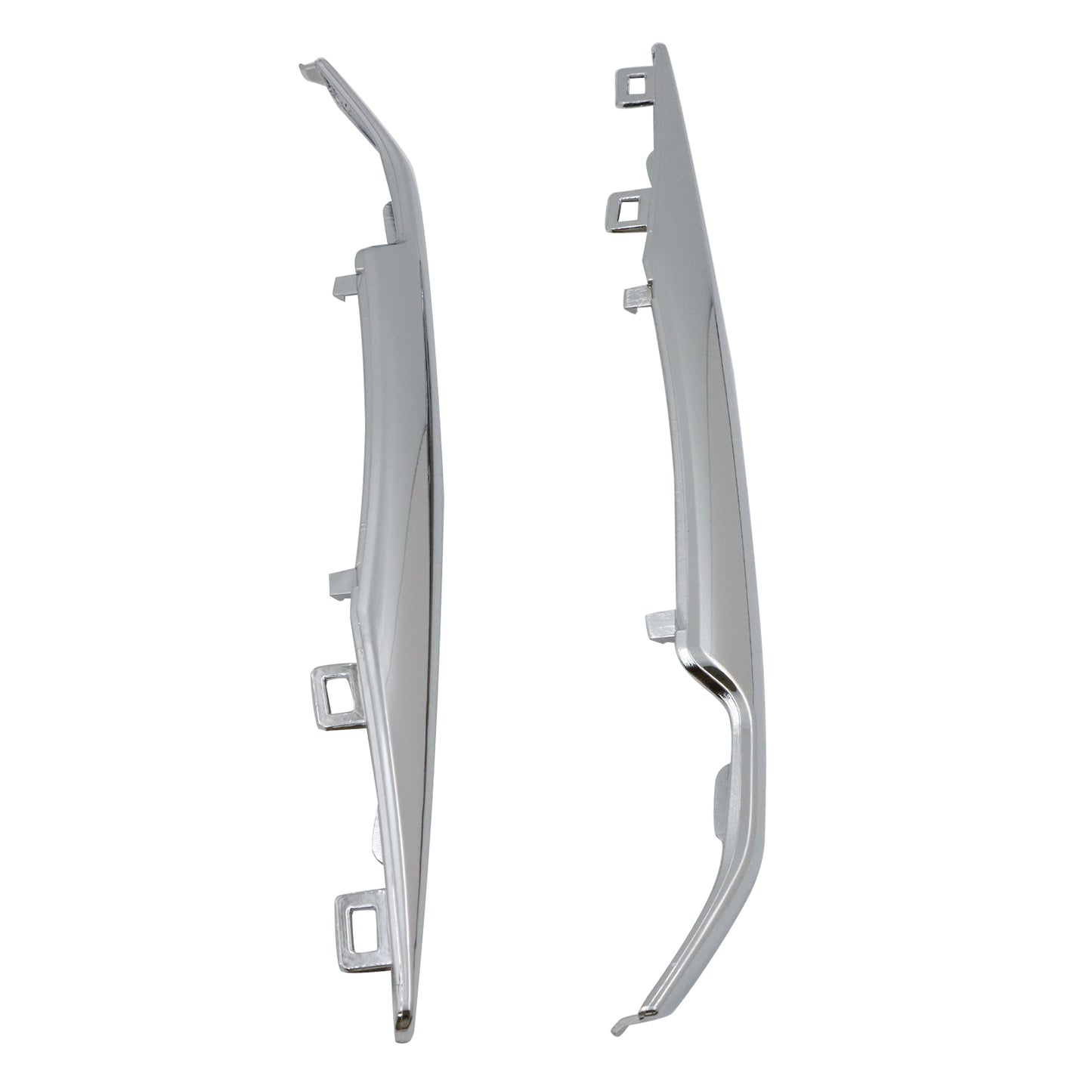 Front Bumper Trim Set For 2015-2020 Cadillac Escalade Fits ESV Chrome