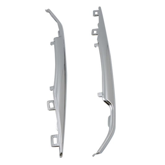 Front Bumper Trim Set For 2015-2020 Cadillac Escalade Fits ESV Chrome