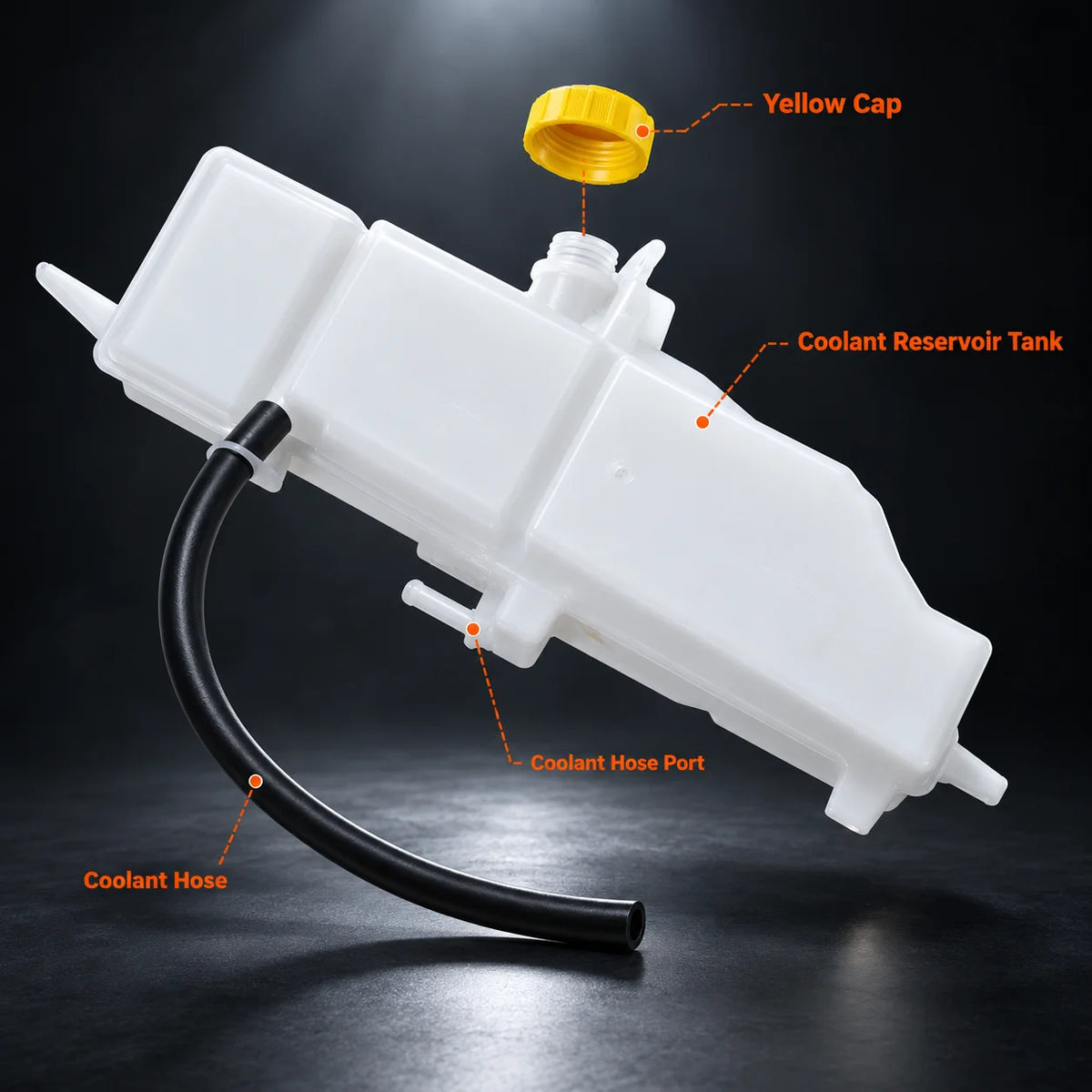 Coolant Reservoir Tank For 2011-2015 Infiniti G25 G35 Q40 Q60 2009-2012 Nissan 370Z