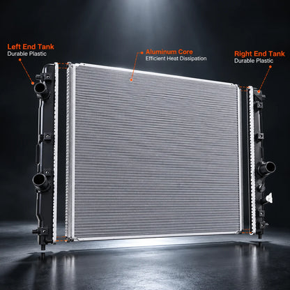 Radiator Assembly for 2023 2024 2025 Honda CR-V 1.5T 1901068AA01