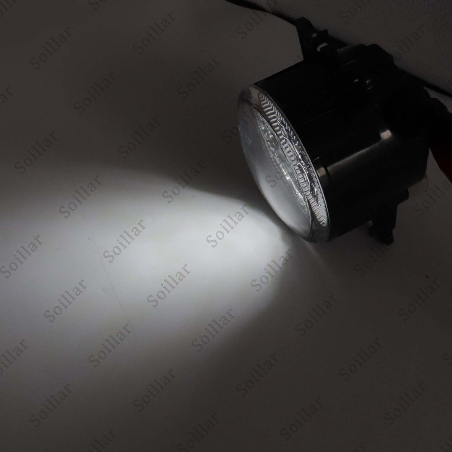 Front Clear Lens LED Bumper Fog Lights Lamps w/ Bulbs For Ford Focus 2012-2014