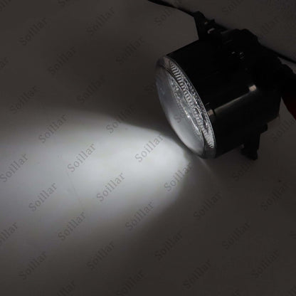 Front Clear Lens LED Bumper Fog Lights Lamps w/ Bulbs For Ford Focus 2012-2014