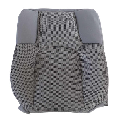 For 2005-2019 Nissan Frontier Front Driver & Passenger Bottom & Top Cloth Seat Cover Gray