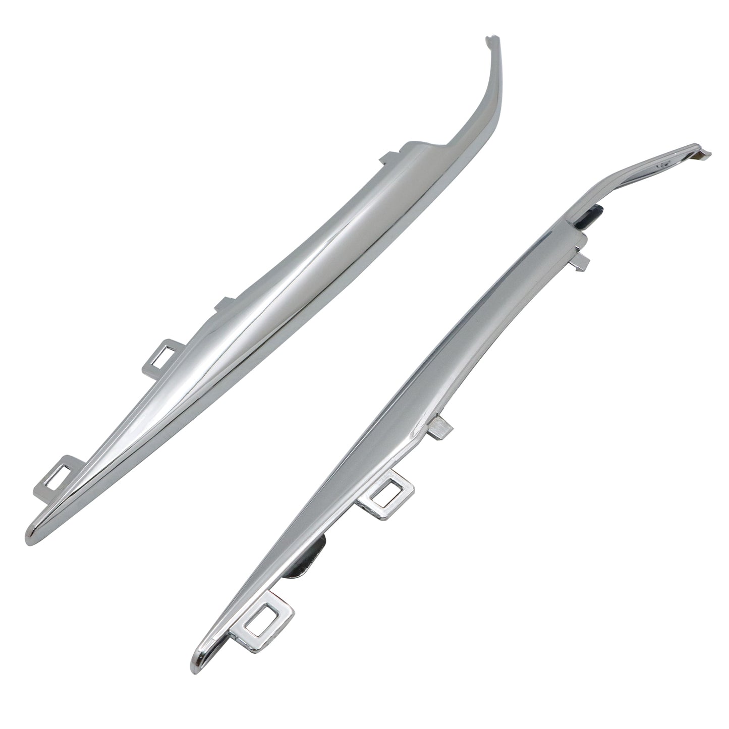 Front Bumper Trim Set For 2015-2020 Cadillac Escalade Fits ESV Chrome