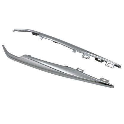 Front Bumper Trim Set For 2015-2020 Cadillac Escalade Fits ESV Chrome