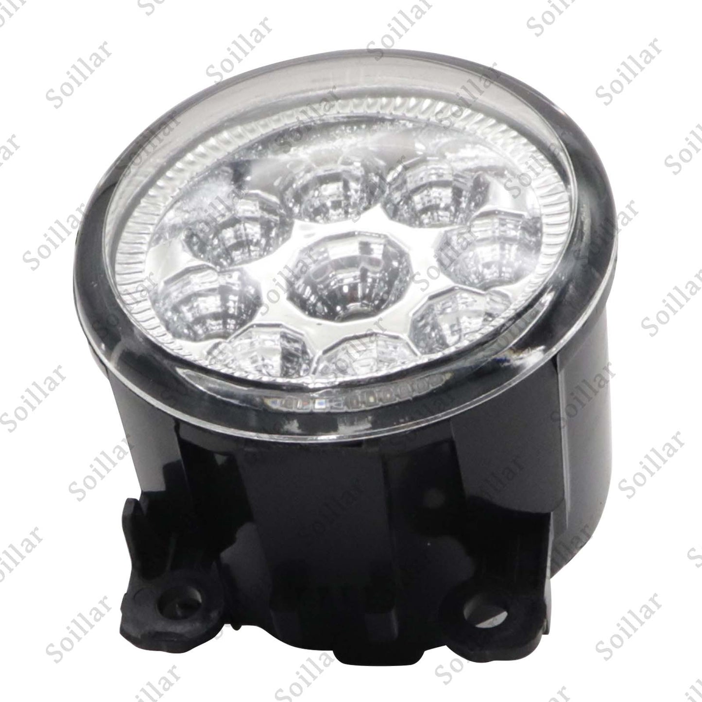 Front Clear Lens LED Bumper Fog Lights Lamps w/ Bulbs For Ford Focus 2012-2014