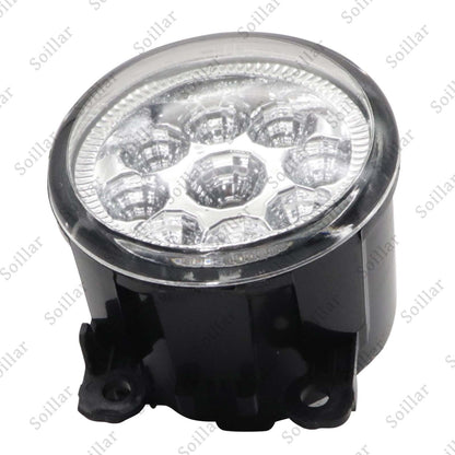 Front Clear Lens LED Bumper Fog Lights Lamps w/ Bulbs For Ford Focus 2012-2014