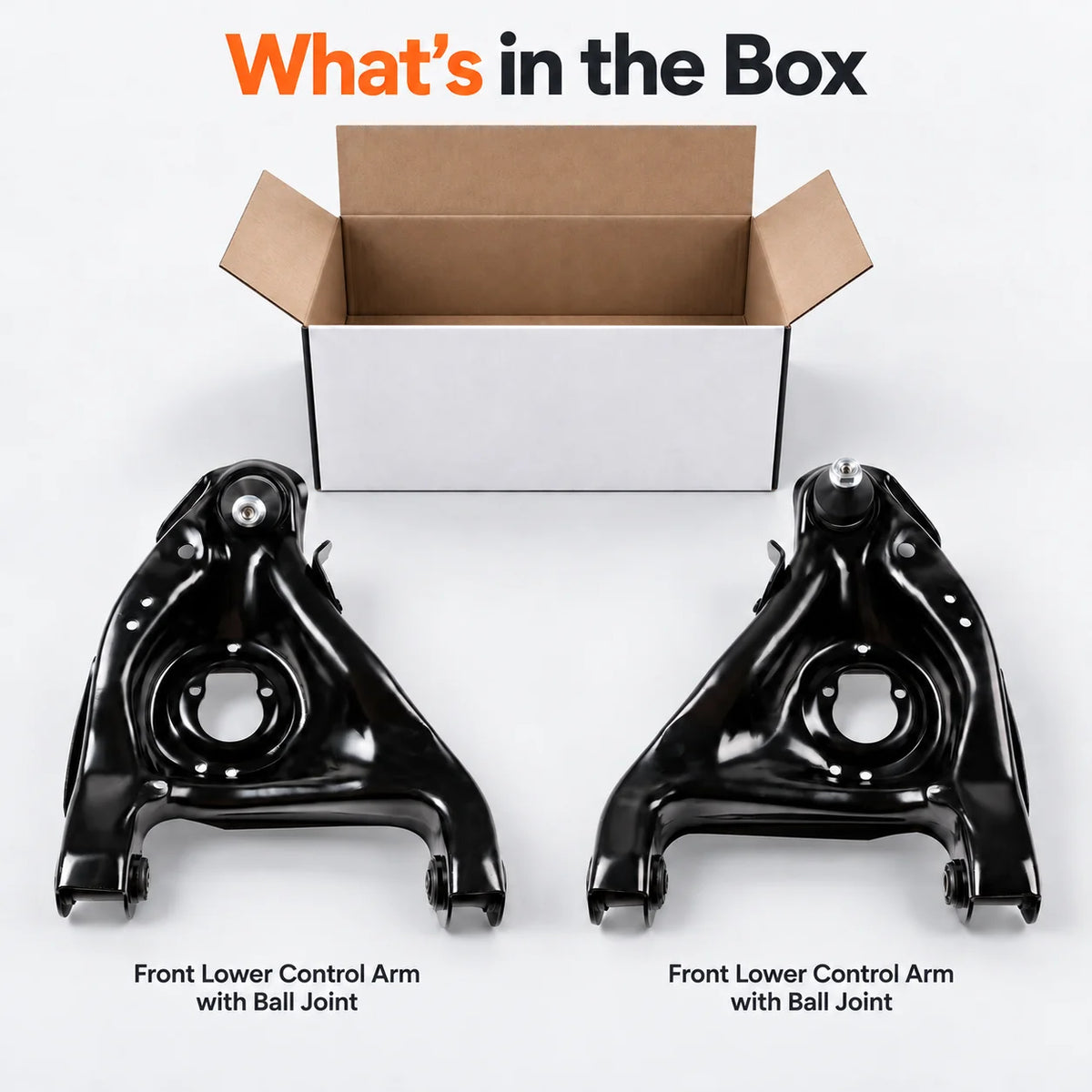 Pair Front Lower Control Arm w/ Ball Joint For 1995-2005 Chevy Blazer S10 GMC Sonoma S15