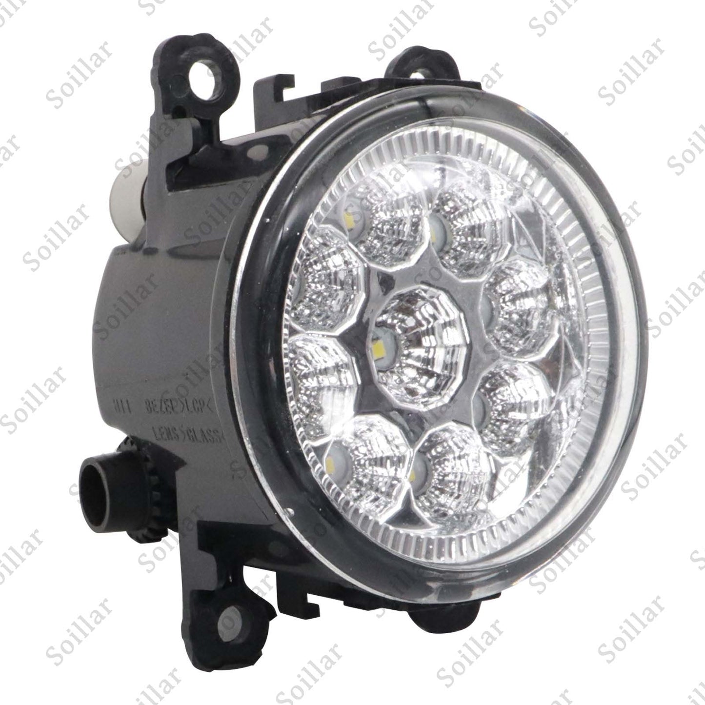 Front Clear Lens LED Bumper Fog Lights Lamps w/ Bulbs For Ford Focus 2012-2014