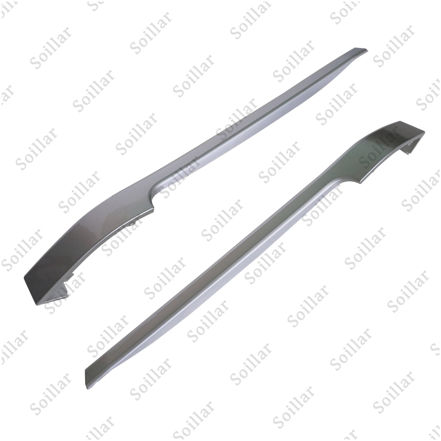 Fits Range Rover L405 Silver 2Pcs Rear Body Molding Trim Strip Kit 2013-2022