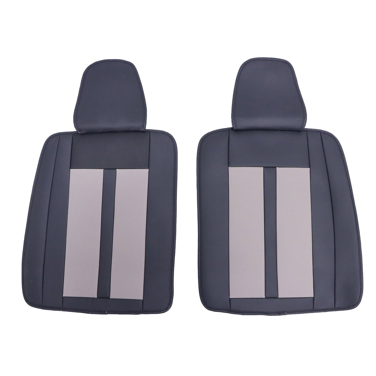 Black Full Surround PU Leather Car Seat Covers For 2003–2024 Toyota 4Runner