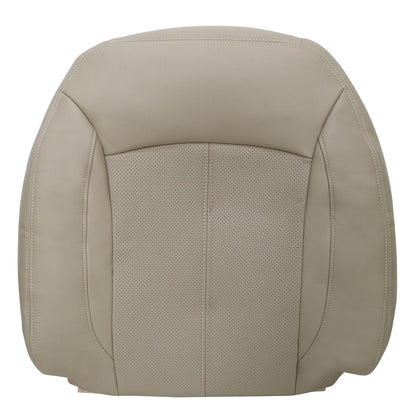 For 2010-2013 Buick LaCrosse Front Driver & Passenger Bottom & Top Leather Seat Cover Cashmere Tan