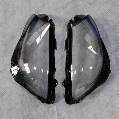 2x Headlight Lens Cover Shell For 2016-2023 Mercedes Benz E Class W213 E300 E450