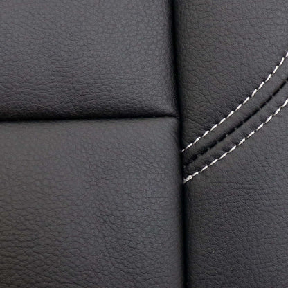 For 2012-2015 Mercedes Benz ML250 ML350 ML400 Driver Bottom & Top Leather Seat Cover Black