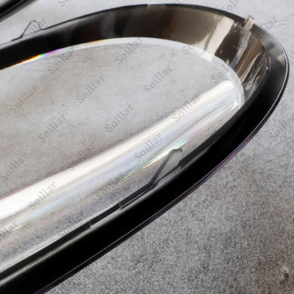 2x Car Front Headlight Lens Cover Shell For Porsche Boxster Cayman 981 2014-2016