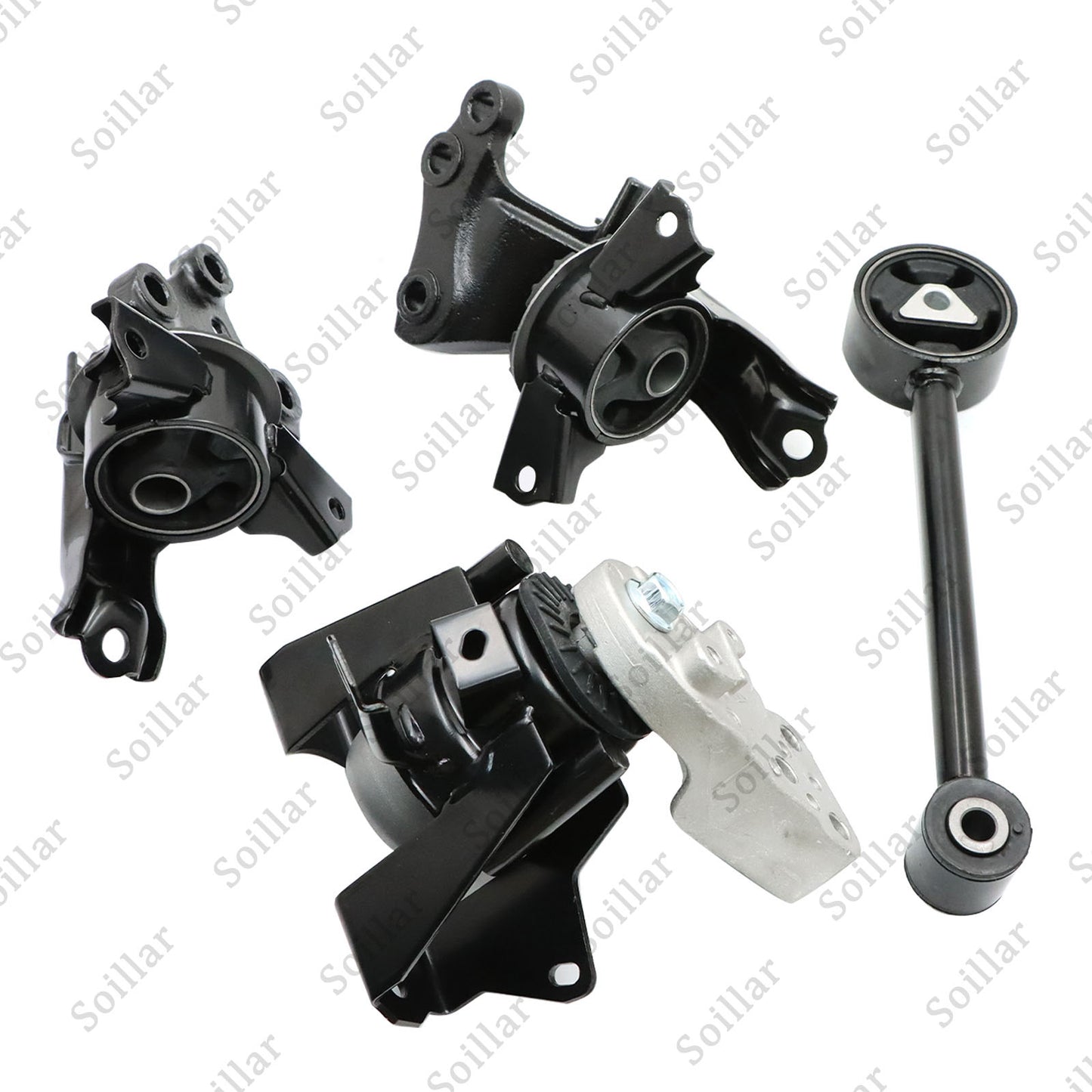 4 Pcs Engine Motor & Trans Mounts Set For 2017-2022 Mitsubishi Mirage G4 1.2L