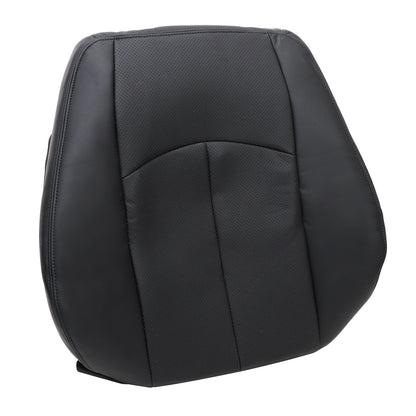 For 2003-2009 Mercedes Benz E63 E280 E300 E320 E350 E500 E550 Driver Bottom & Top PERFORATED Leather Seat Cover Black