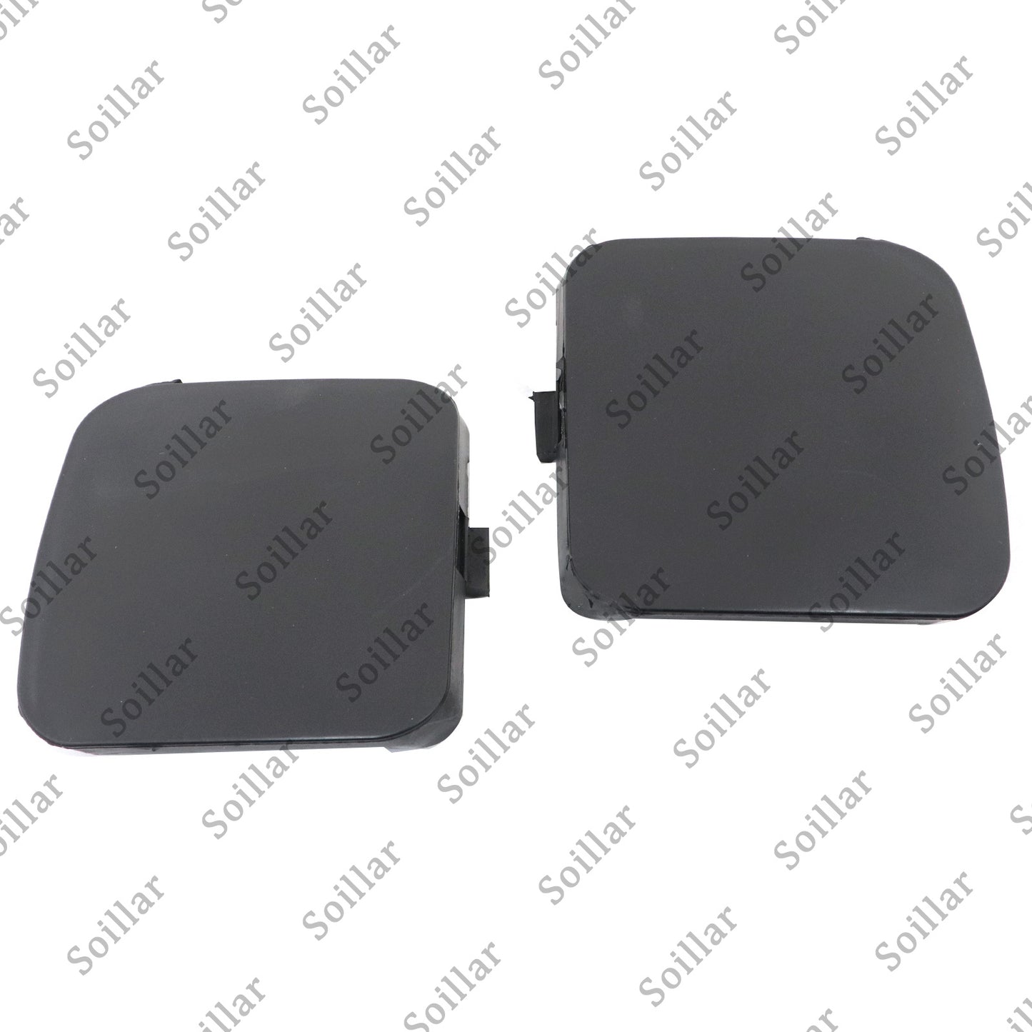 2pcs Tow Hook Covers Front Bumper Right Left Cap For Toyota RAV4 2009-2010 New