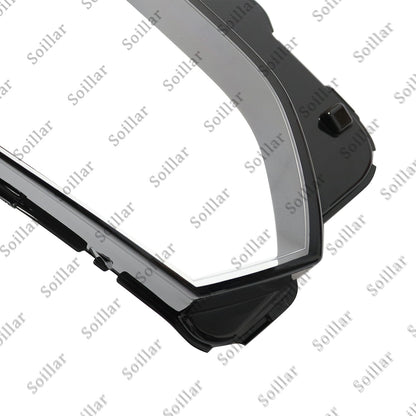 Left Side Front Headlight Lens Clear Cover+Sealant Fit BMW X3 X4 2022-2024 1Pcs
