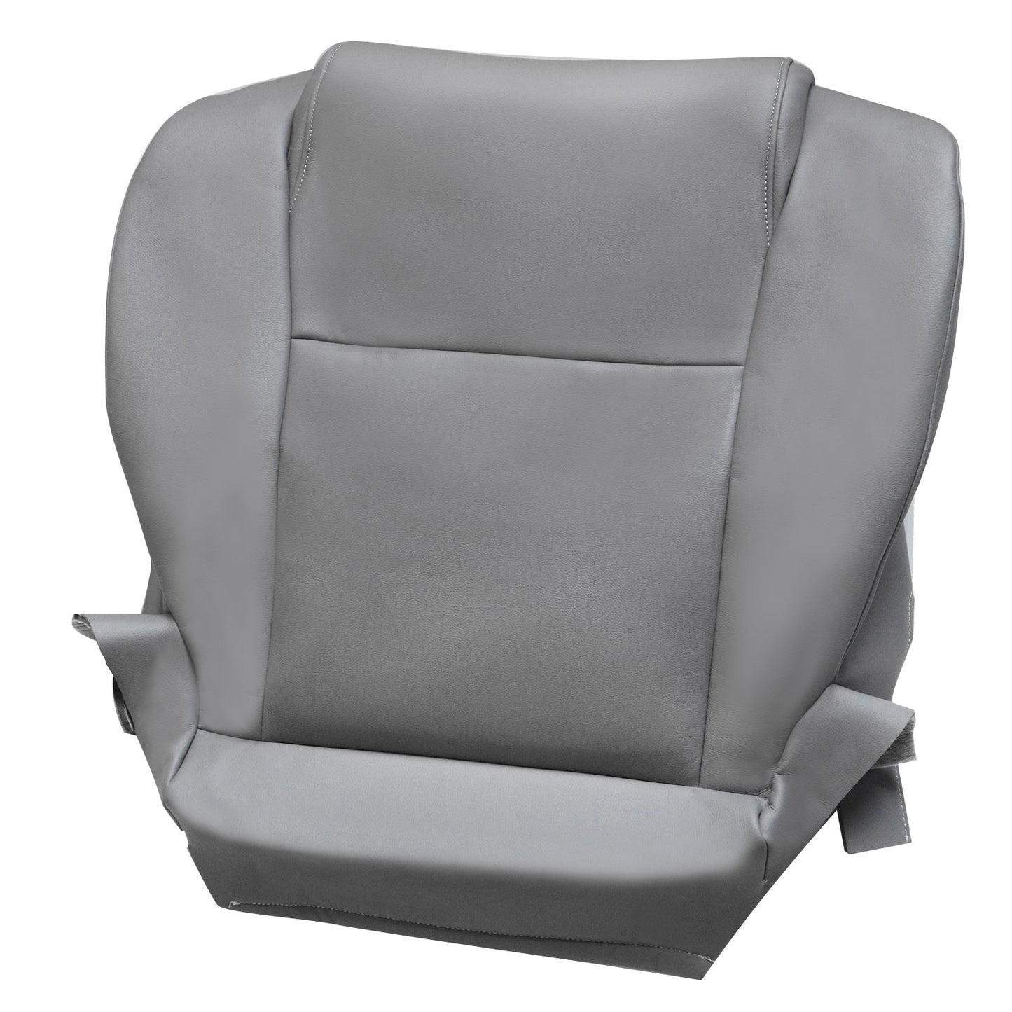 For 2007-2013 Toyota Tundra Work Truck Driver Bottom Leather Seat Cover Gray
