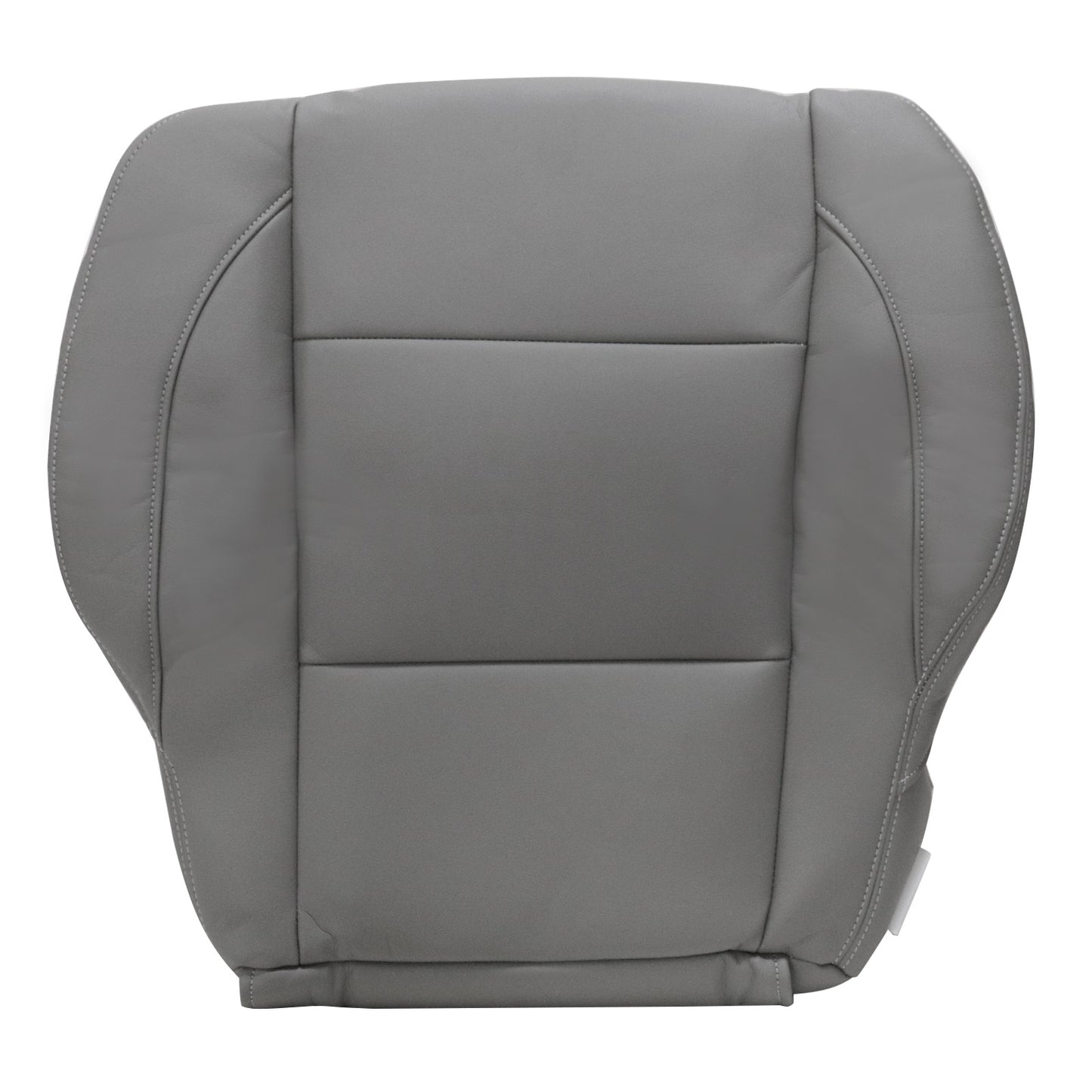 Driver Bottom Leather Seat Cover Gray For Nissan Titan 2005-2015 Replacement