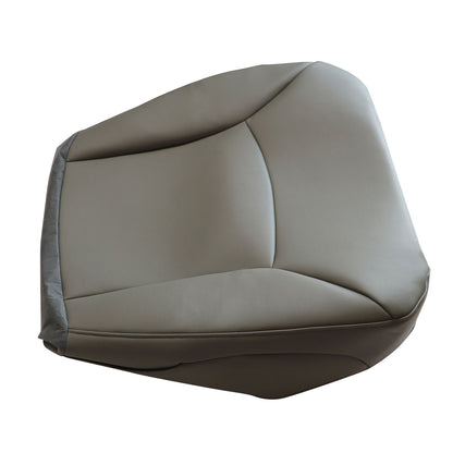 Replacement Driver Side Bottom Leather Seat Cover For Ford E150 E250 E350 Van 2002-2008 Gray
