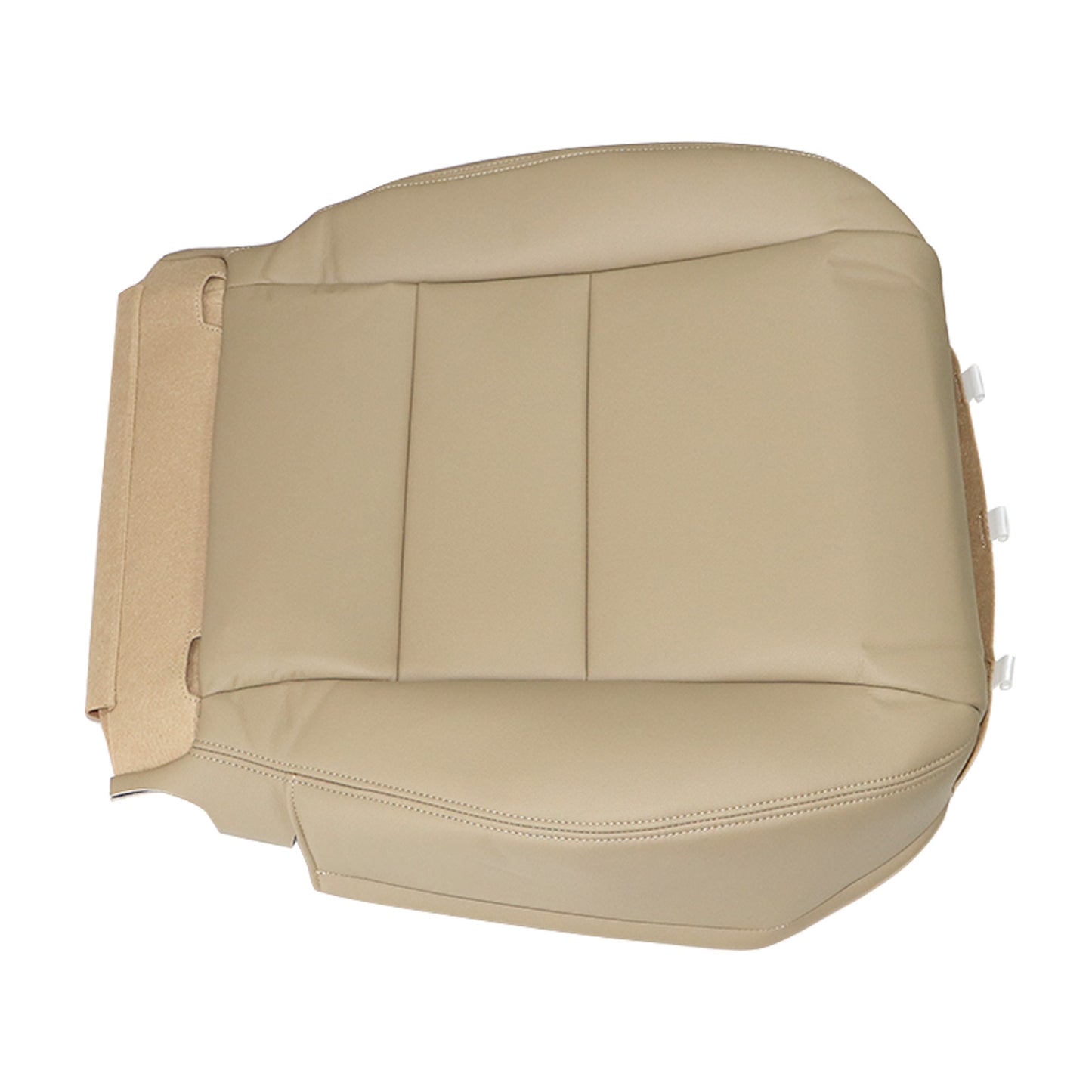 For 2003-2007 Honda Accord 4DR Front Driver & Passenger Bottom & Top Leather Seat Cover Tan