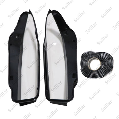 Headlight Pair Headlamp Lens Cover For Infiniti Q50 2014-2021 Front Left Right