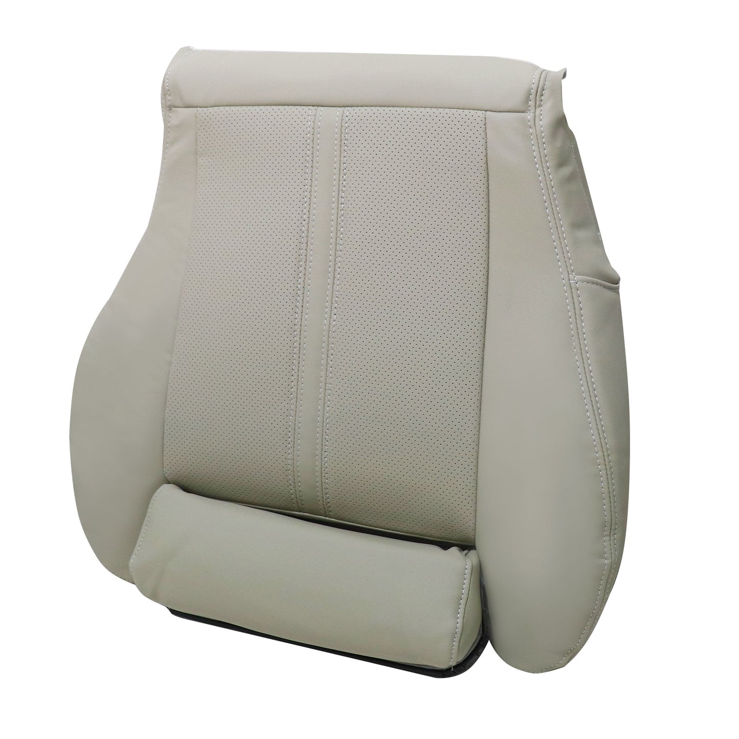 For 2010-2016 Cadillac SRX Front Driver Bottom Leather Seat Cover Tan