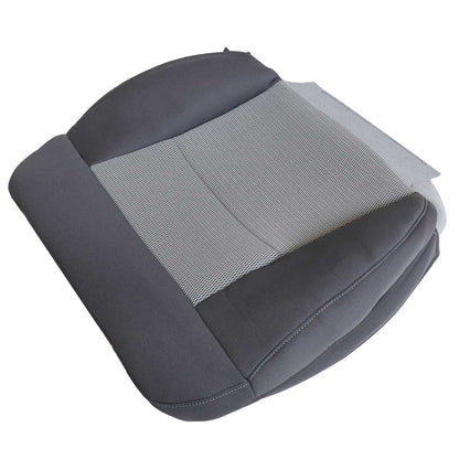 2004-2008 For Ford F150 XLT STX FX4 Front Driver & Passenger Bottom & Top Cloth Seat Cover Dark Gray