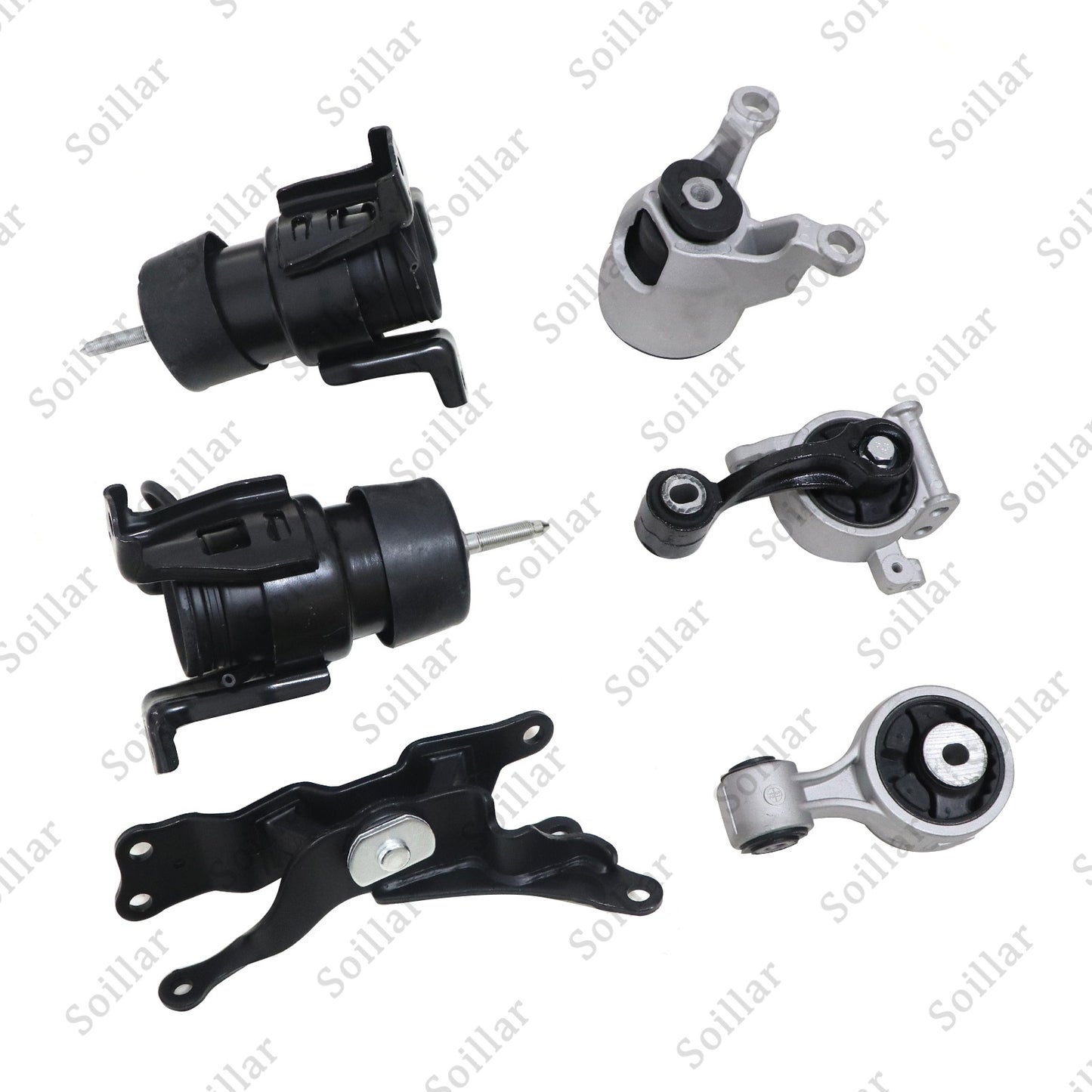 For 2009-2014 Nissan Maxima 3.5L Auto Trans 6Pcs Engine Motor & Trans Mount Set