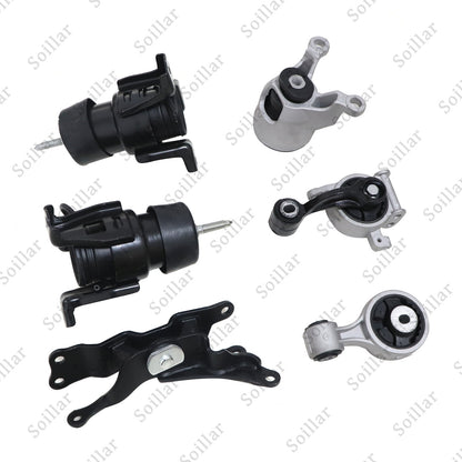 For 2009-2014 Nissan Maxima 3.5L Auto Trans 6Pcs Engine Motor & Trans Mount Set