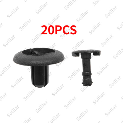 2Pcs Black Sun Visor Fixed-Clip Hook For VW Beetle Passat Golf Jetta 3B0857561B