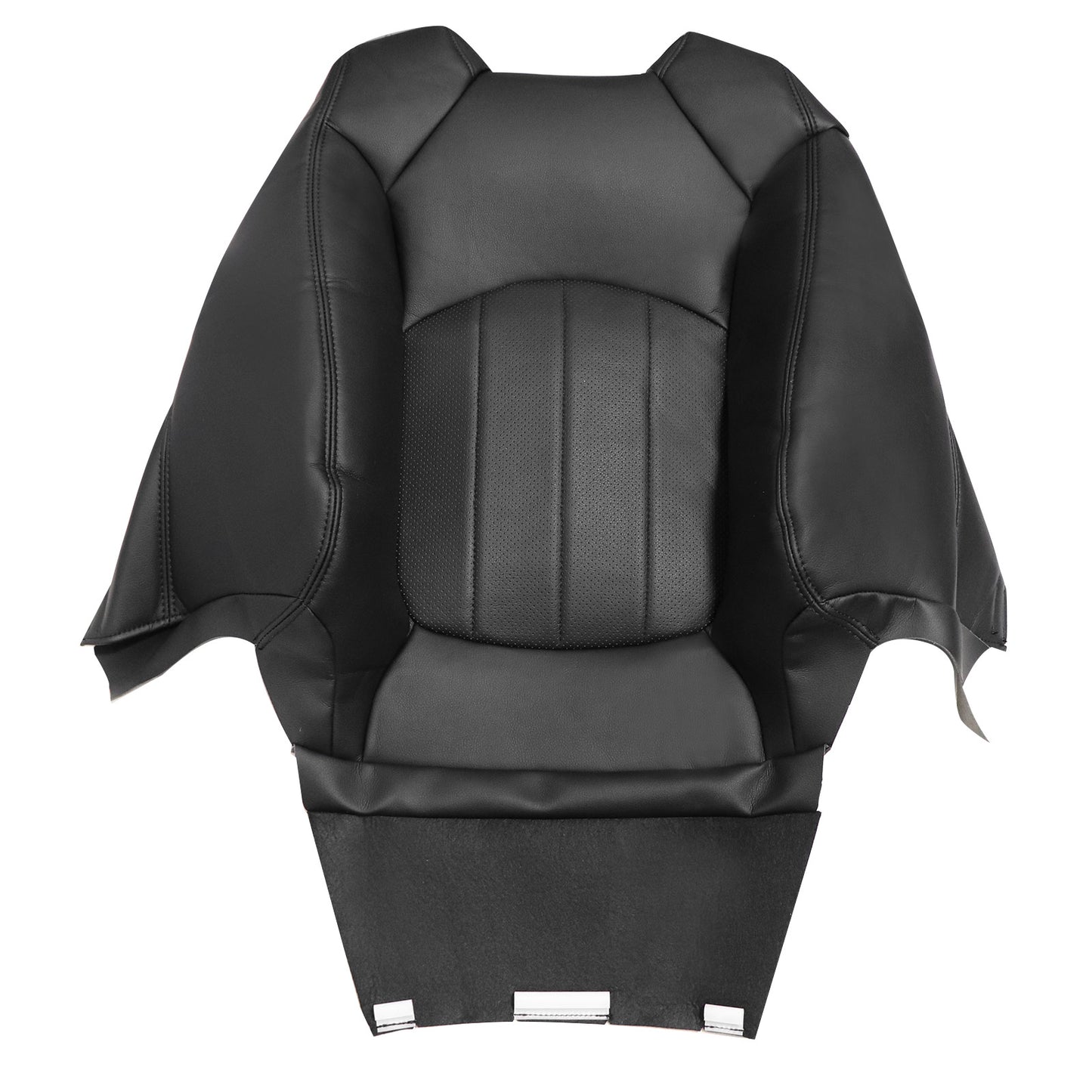 For 2008-2012 Buick Enclave Both Side Bottom & Top Leather Seat Cover Black 4PCS