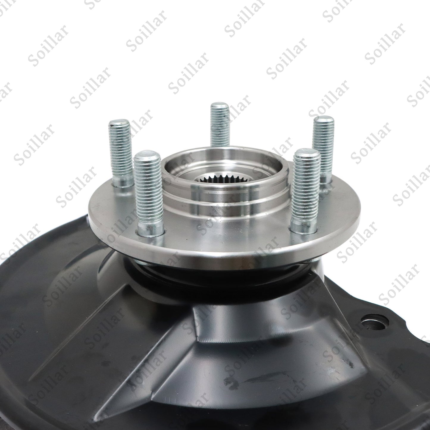 Front Driver Steering Knuckle & Hub Bearing Assy For Mitsubishi Outlander 07-18