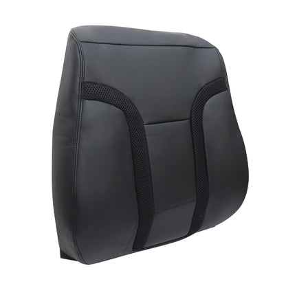For 2010-2014 Ford F-150 Raptor SVT Front Driver & Passenger Bottom & Top Leather Seat Cover Black