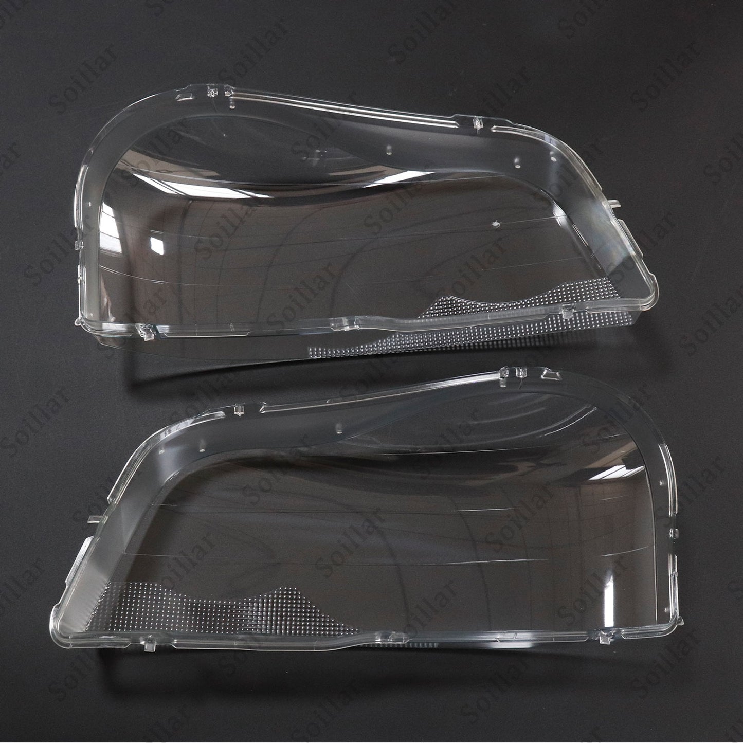 Pair Front Headlight Headlamp For Volvo XC90 2006-2014 Lampshade Lens Cover