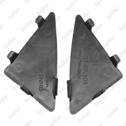 For 2014-2016 Mazda 3 Front Lower Bumper Tow Hook Eye Cover Cap Triangle Trim