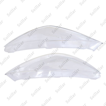 Both Side Headlight Clear Lens Cover + Sealant Fit Ford Focus 2015-2018 ST RS