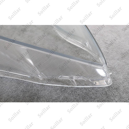 Pair Clear Headlight Lens Cover For Maserati Ghibli 4-Door 2014-2018 2019-2022