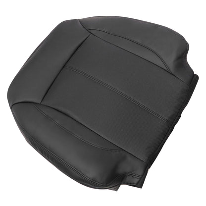 For 2010-2013 Buick LaCrosse Front Driver & Passenger Bottom & Top Leather Seat Cover Black