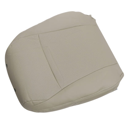 For 2004-2013 Toyota Highlander Front Driver & Passenger Bottom & Top Leather Seat Cover Tan
